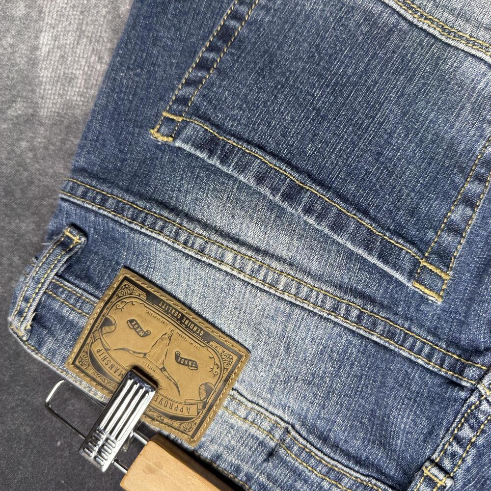 Jeans By Buffalo Jeans Mens 32x32 Blue Slim Straight Stretch Denim Spencer - Picture 9 of 14